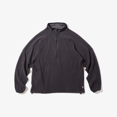 Diaspora skateboards / Grid Fleece Pullover (Black)