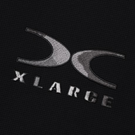 XLARGE | X LOGO RAGLAN L/S TEE(BLACK)