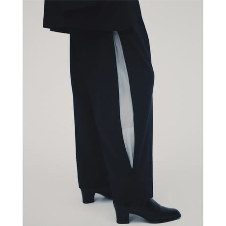 SEDAN ALL-PURPOSE| Ventilation Wide Slacks (Navy)