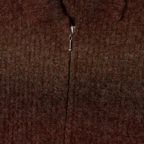 OBEY | ANTON GRADIENT CARDIGAN (BROWN MULTI)