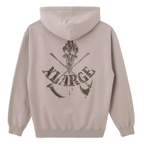 XLARGE | FEAR HOODED SWEATSHIRT(BEIGE)