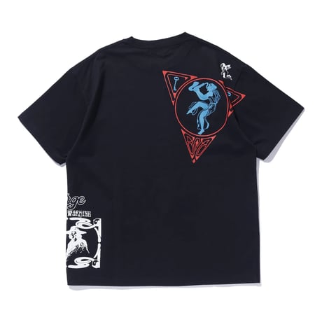 XLARGE | COMPILATION LOGO S/S TEE(BLACK)