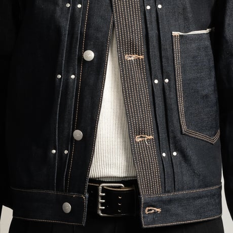 Screen Test / HARDLINE® Type-1 Selvedge Jacket (Indigo)