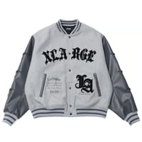 XLARGE | VARSITY JACKET(GREY)
