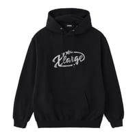 XLARGE | RHINESTONE STAR PULLOVER HOODED SWEATSHIRT(BLACK)