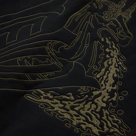 EVISEN SKATEBOARDSゑ®︎ | VOMIT HORSE SWEAT (Black)