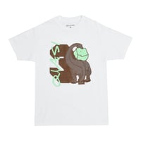 QUASI SKATEBOARDS / DINO TEE (WHITE)