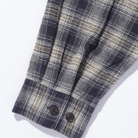 XLARGE | PLAID PANEL L/S SHIRT(BROWN)