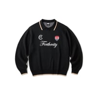 FTC | KNIT SOCCER SWEATER "BLACK" (FTC026AWSW13)