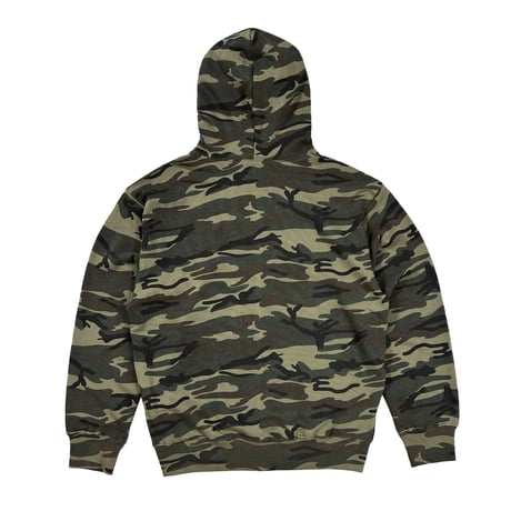 LABROS / 4 Daisy Camo Zip Up Hoodie (Camo)