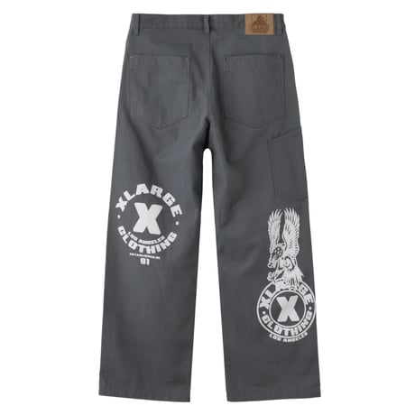 XLARGE | PAINTER PANTS(GREY)