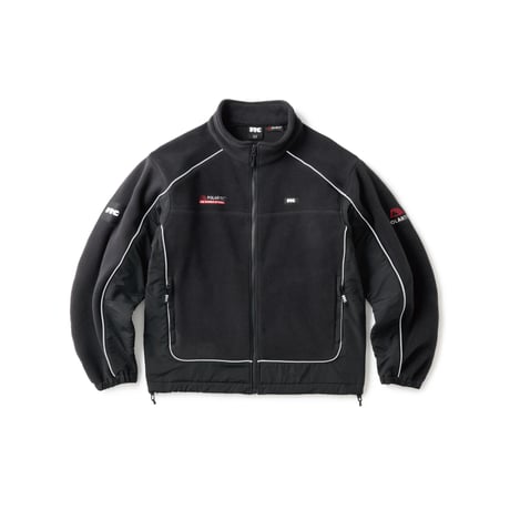 FTC | POLARTEC® REFLECTIVE PIPING FLEECE JACKET "BLACK" (FTC026AWJ10)