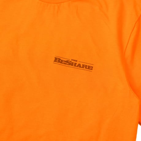 BE-SHARE | Woman's Store Logo Light Weight S/S Tee (Orange)