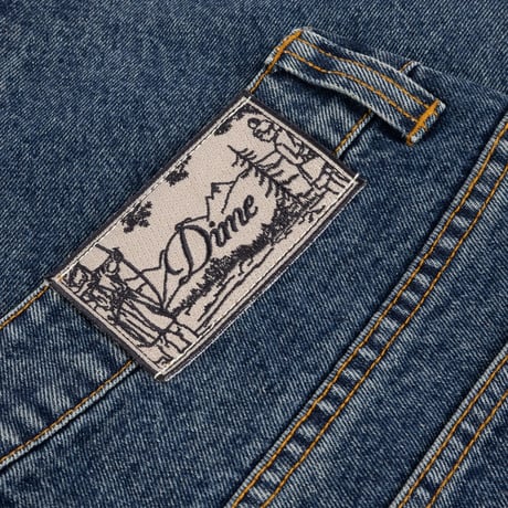 Dime / Relaxed Denim Pants (Stone Washed)