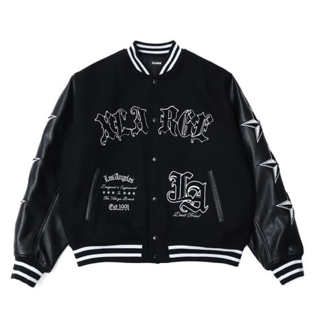 XLARGE | VARSITY JACKET(BLACK)
