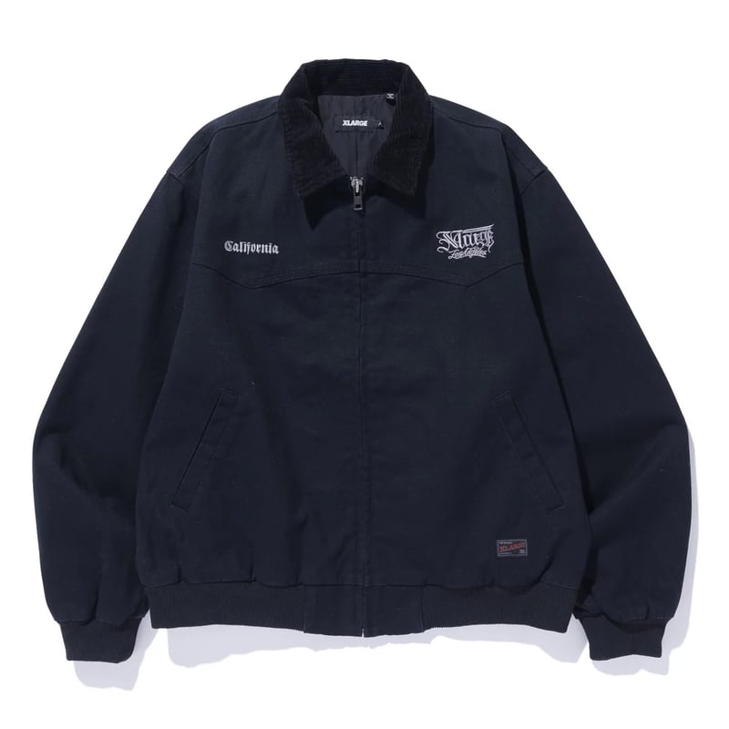 XLARGE | CORDUROY COLLAR JACKET(BLACK) | T.F.L