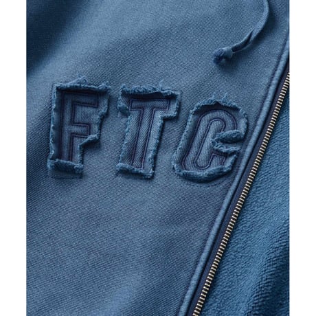 FTC | CUTOUT ARC LOGO ZIP UP HOODY "NAVY" (FTC026AWSW05)