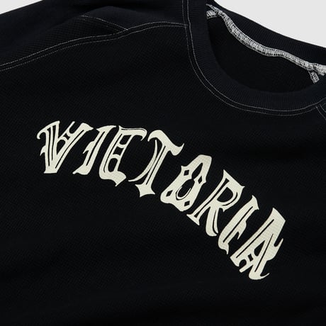 VICTORIA HK / GOTHIC REVERSIBLE WAFFLE (BLACK)