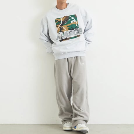 XLARGE | PATTERN OG CREWNECK SWEATSHIRT(ASH)