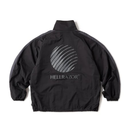 HELLRAZOR / LOGO SPORT NYLON TRUCK JACKET (BLACK)