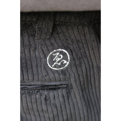 EVISEN SKATEBOARDSゑ®︎ | BOHEMIAN CORDUROY WORK PANTS (Black)