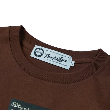 Time For Livin′ / WILLIAM S/S TEE (BROWN)