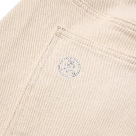 EVISEN SKATEBOARDSゑ®︎ | SUSHI DENIM SHORTS (Ivory)