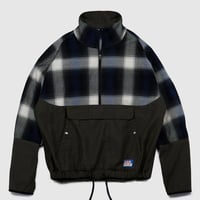 VICTORIA HK / PLAID ANORAK (CYPRESS)