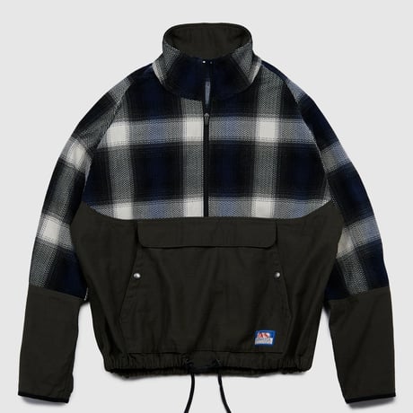 VICTORIA HK / PLAID ANORAK (CYPRESS)
