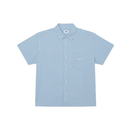 OBEY | ALAN SS SHIRT (SKY BLUE MULTI)