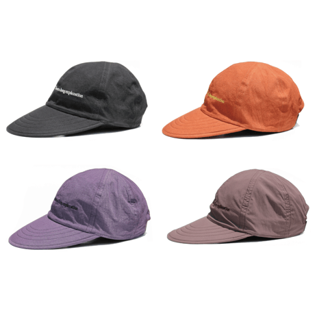 Summaly | "Words" logo long bill cap (4 Color)