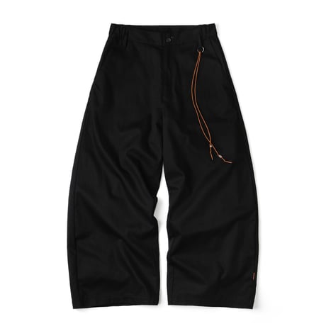 GOOPiMADE |  P1-S Black Pants-Standard (Black)