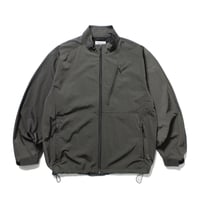CABARET POVAL |Metallic Nylon Utility Jacket(Charcoal)