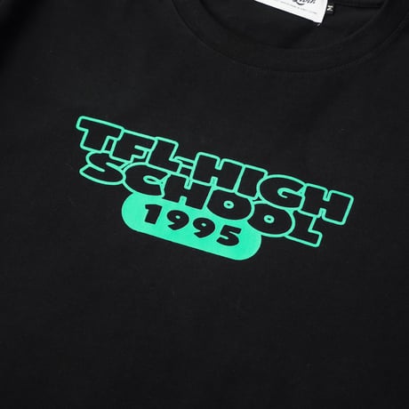 Time For Livin′ / T.F.L HIGH SCHOOL S/S TEE (BLACK)