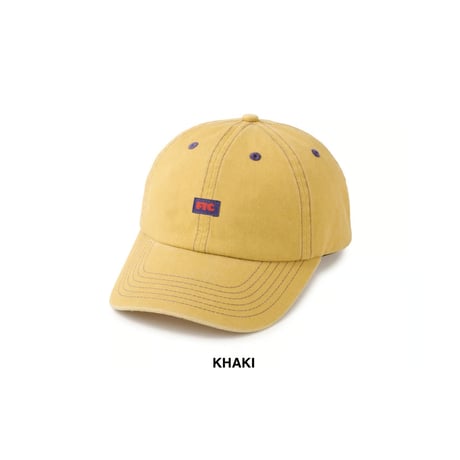 FTC | CONTRAST STITCH SMALL LOGO 6 PANEL "3COLOR" (FTC026AWH02)