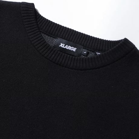 XLARGE | OG CREWNECK SWEATER(BLACK)