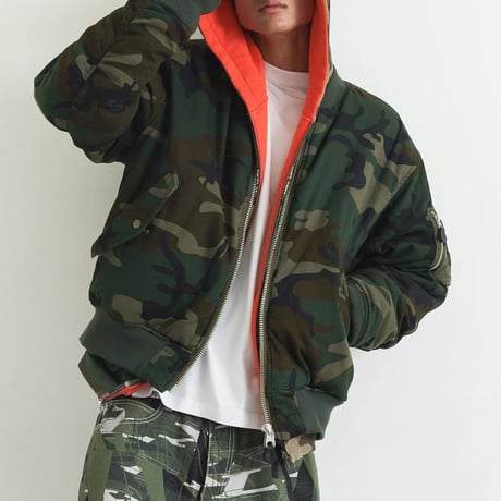 XLARGE | XL REVERSIBLE MA-1(CAMO)