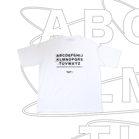 Sauras Being | Re:2020 A-Z FOUNDATION TEE (White)