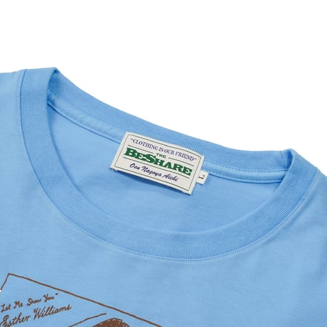 BE-SHARE | Last Night Changed It All S/S Tee (Blue)