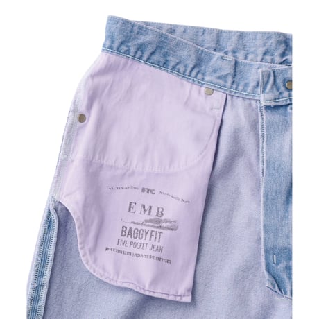 FTC | EMB - BAGGY FIT "DYED PURPLE" (FTC026AWB04)