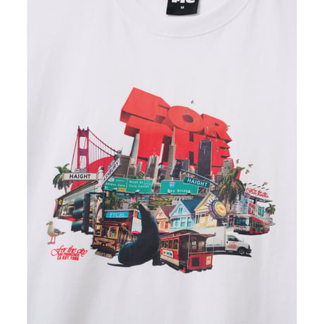 FTC | SF LANDSCAPE TEE "WHITE" (FTC026SUMC03)