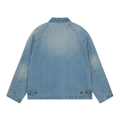 OBEY | CADEN DENIM WORK JACKET  (HEAVY VINTAGE INDIGO)