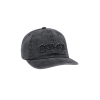 OBEY | PIGMENT OBEY STATIC 6 PANEL VELCRO BACK (PIGMENT BLACK)
