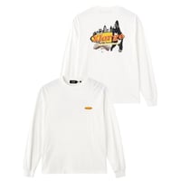 XLARGE | CRUSHING L/S TEE(OFF WHITE)