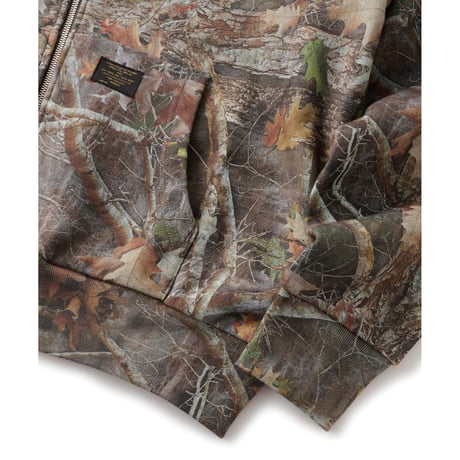 FTC | THERMAL LINED ZIP UP HOODY "CAMO" (FTC026AWSW06)