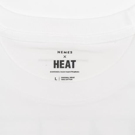 NEMES | 300 NEMES x HEAT "SQUARD" T-SHIRT(WHITE)