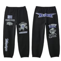 XLARGE | MULTI LOGO SWEATPANTS(BLACK)