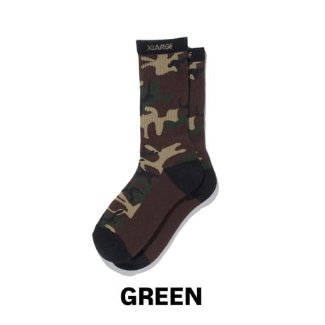 XLARGE | JACQUADR CAMO SOCKS(2color)