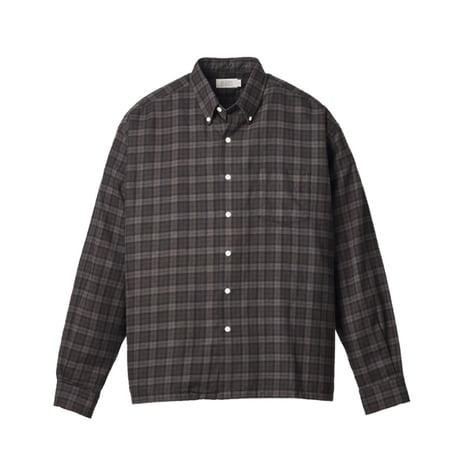 SEDAN ALL-PURPOSE|  BOX Plaid BD Shirts (Olive×Brown)