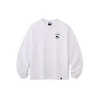 FTC | ALLEY CAT OVAL L/S TEE "WHITE" (FTC026WT07)